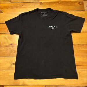 Mens Black Ariat T-Shirt XL
